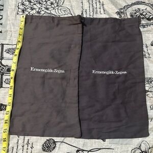 Ermenegildo Zegna Black Dust Bags